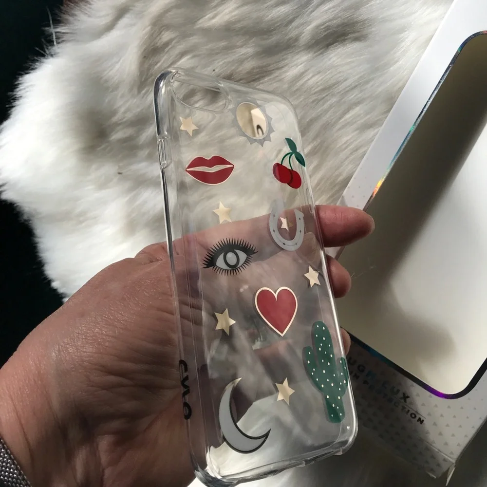Cylo Pop Tough-Lux iPhone 8 Regular Clear Case. NEW!